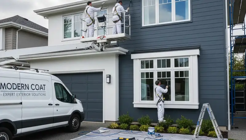 Professional exterior house painting in Royal Oak, MI with durable weather-resistant finishes