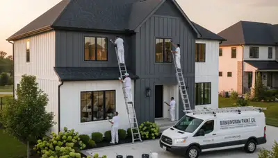 Professional house painting service in Royal Oak MI by PaintingRoyalOakMI.com