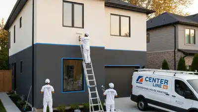 Professional house painters in Royal Oak MI providing expert residential exterior painting services
