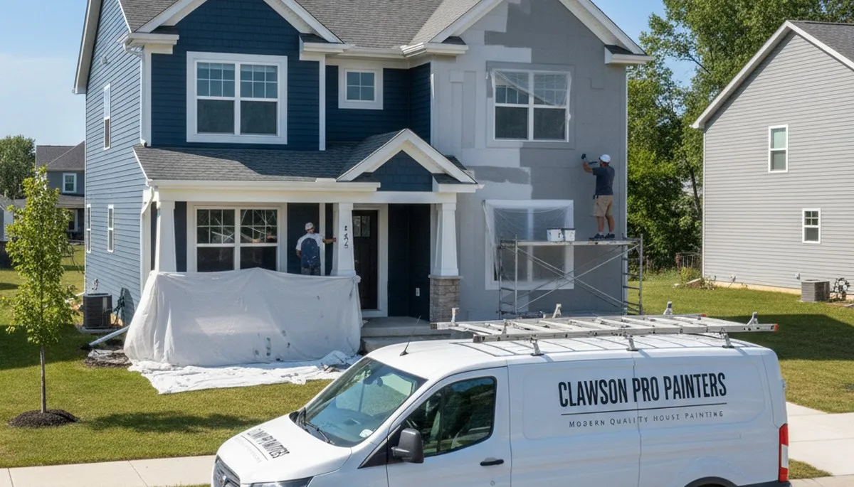 House painters in Royal Oak, MI delivering professional interior and exterior painting services