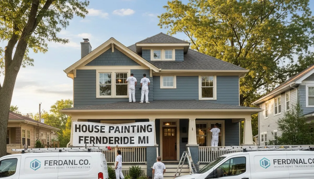 House painting service in Royal Oak, MI for quality interior and exterior home painting