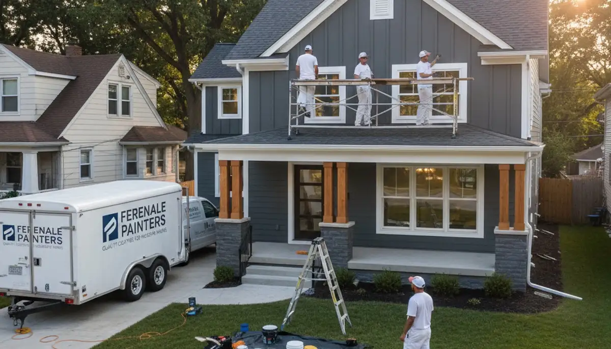 Professional house painting service in Royal Oak, MI for residential exteriors and interiors