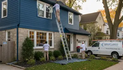 House painting services in Royal Oak, MI for interior and exterior home painting projects
