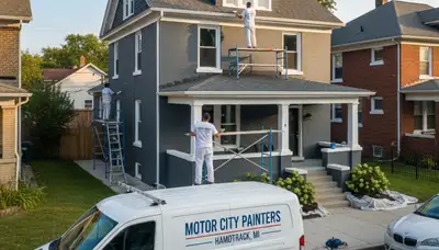 Professional house painting service in Royal Oak, MI for interior and exterior home projects