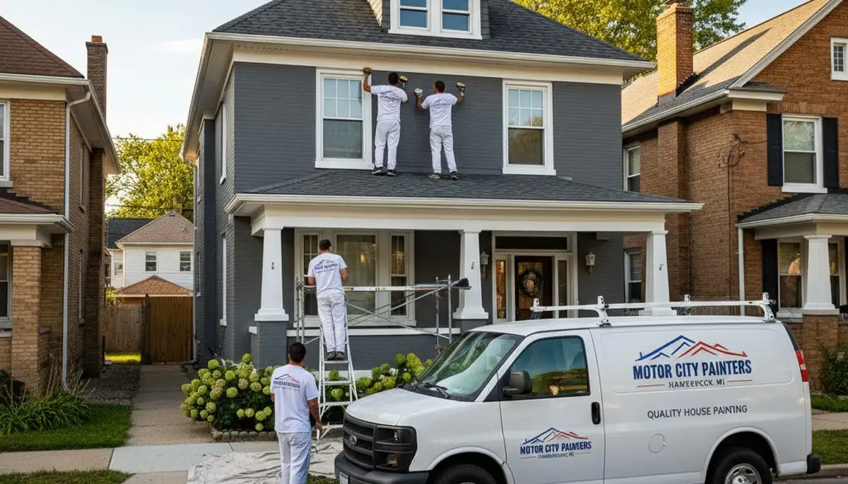 Professional house painting services in Royal Oak, MI for residential interior and exterior projects