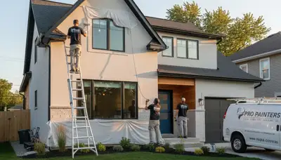 House painting service in Royal Oak, MI for residential exterior and interior painting projects