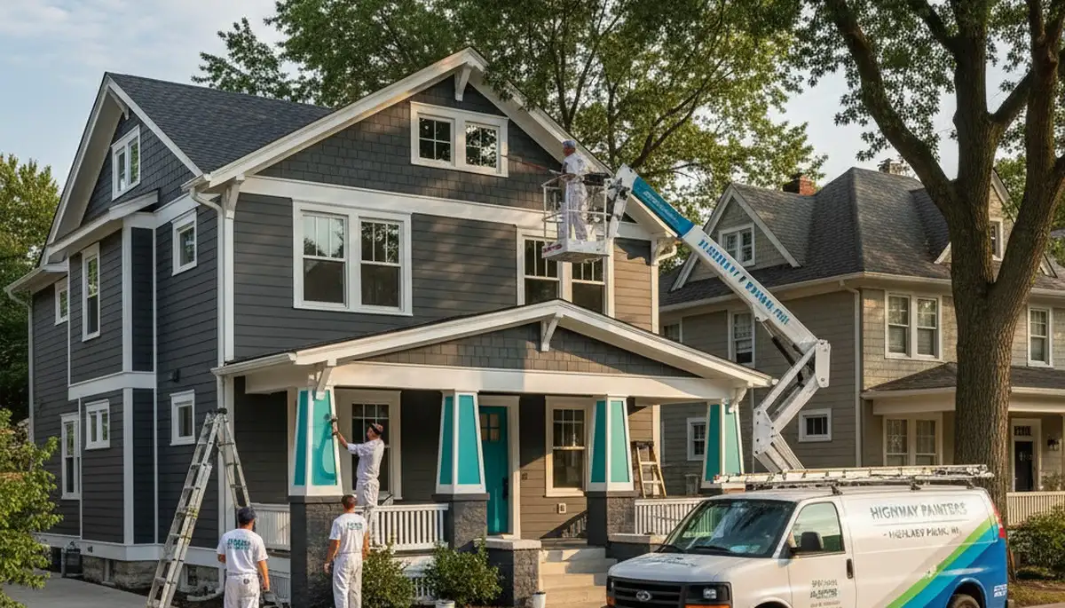 Professional house painters in Royal Oak MI providing expert residential painting services