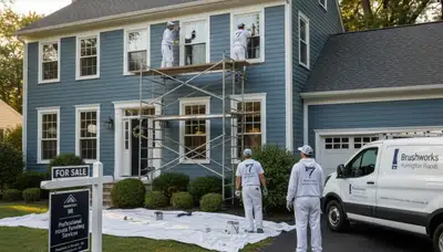 Professional house painters in Royal Oak MI providing expert residential exterior painting services
