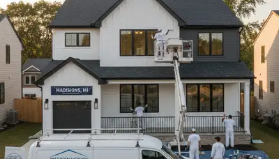 Royal Oak, MI house painting service for residential interior and exterior painting by Painting Royal Oak MI