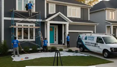 House painting services in Royal Oak, MI for exterior and interior residential homes