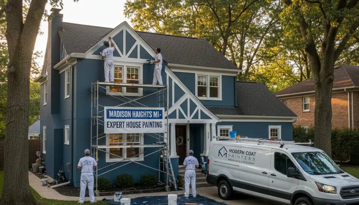 House painting services in Royal Oak, MI for interior and exterior residential painting projects