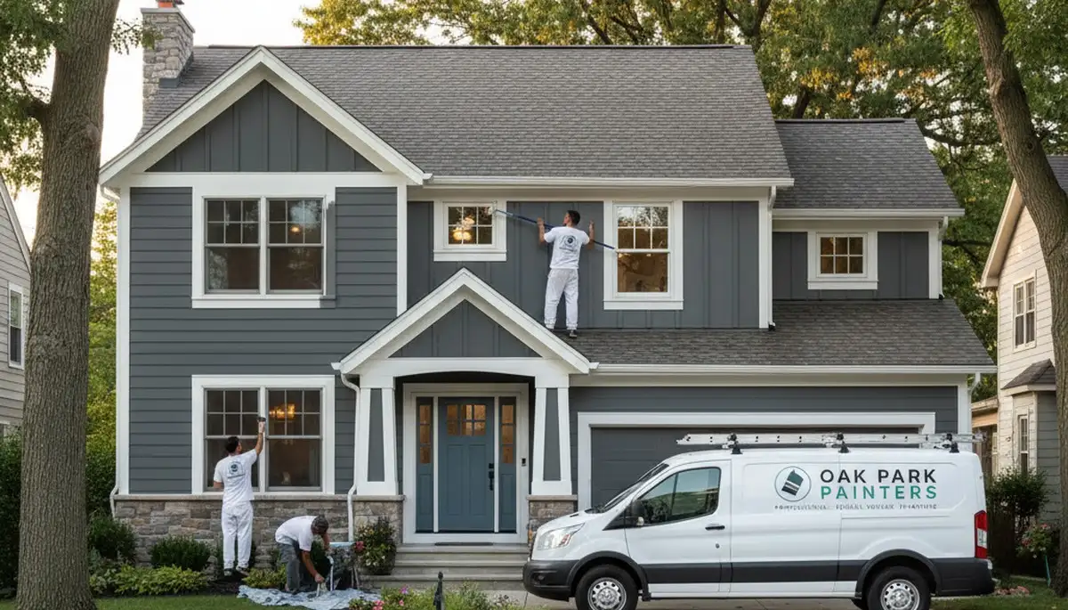 Professional house painters in Royal Oak MI providing expert exterior home painting services