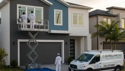 Professional house painters in Royal Oak MI providing expert home exterior painting services