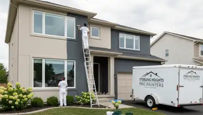 Professional house painters in Royal Oak MI providing expert home exterior painting services