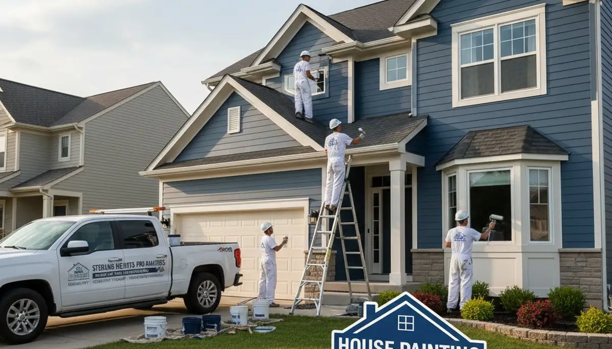 Professional house painters in Royal Oak MI providing expert residential painting services