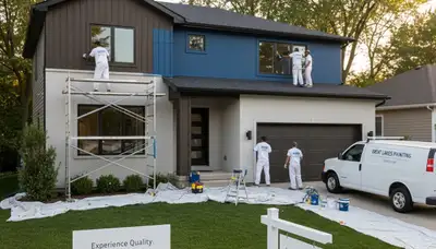 Royal Oak, MI house painting contractor for interior and exterior residential painting services