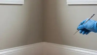 Professional interior trim painting with crisp lines and detail in a Royal Oak, MI home